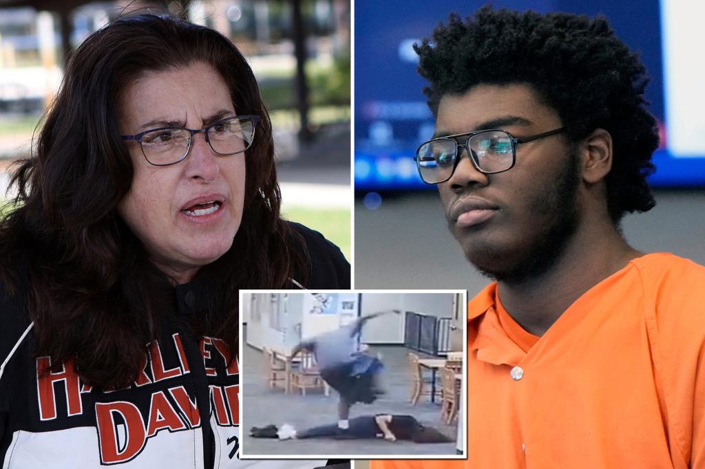 Florida teacher beaten by student wants max term for teen attacker while supporters lobby for mercy