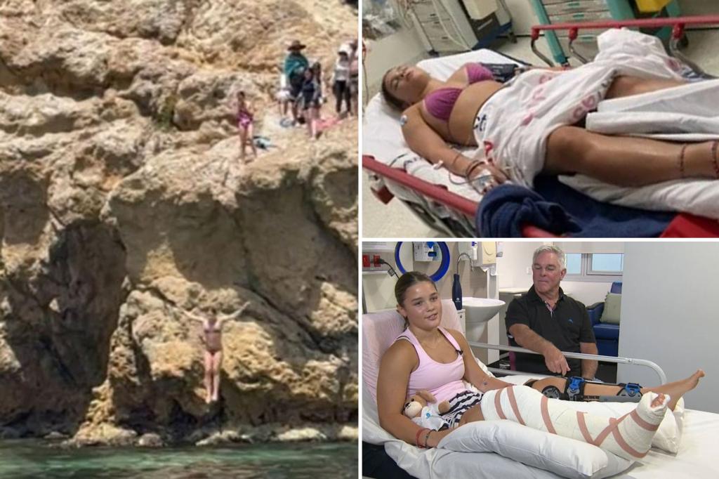 Girl, 12, breaks both legs as cliff jumping attempt goes wrong: ‘I thought I was paralyzed’