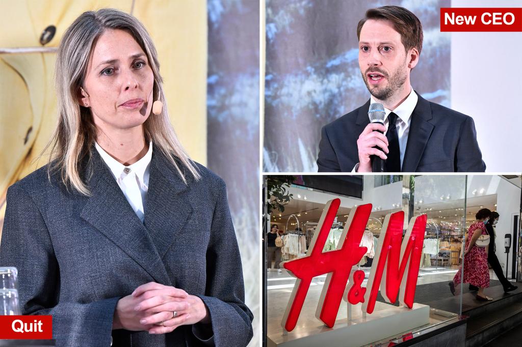 H&M CEO quits as sales keep sliding, shares drop