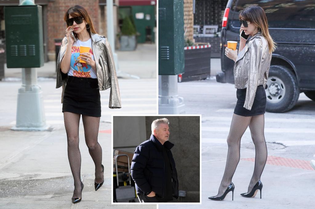 Hilaria Baldwin nails ‘Mob Wife Aesthetic’ in first outing since new ‘Rust’ charges against Alec
