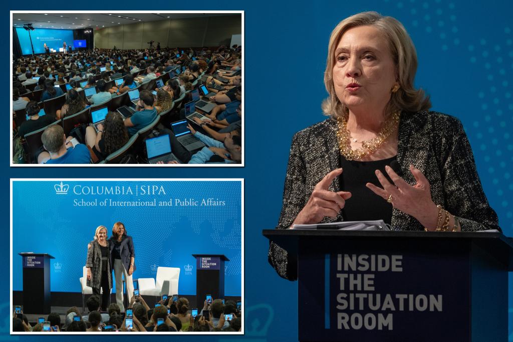 Hillary Clinton blasted for uninspiring class at Columbia University, failing to ‘loosen up’