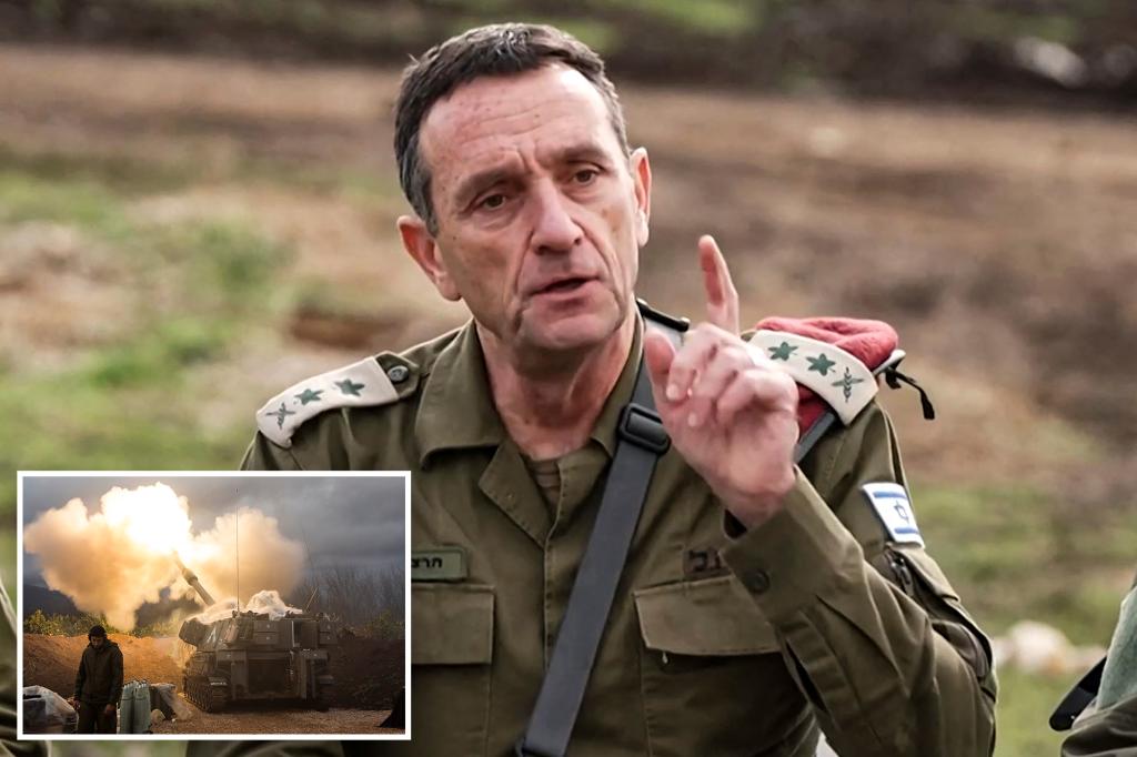 IDF chief Herzi Halevi warns likelihood of Israel going to war in Lebanon is ‘higher than before’