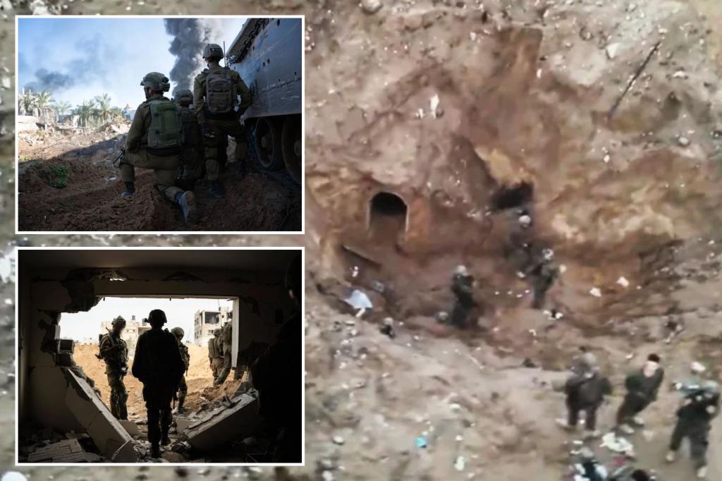 Israel destroys massive tunnel system under Gaza cemetery where Hamas operatives helped plot Oct. 7