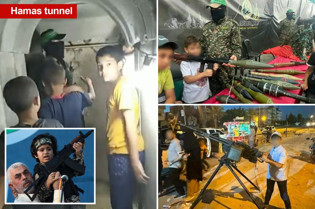 Israel says Hamas deployed more than 170 children to the frontlines while terrorists ‘hide in shelters’