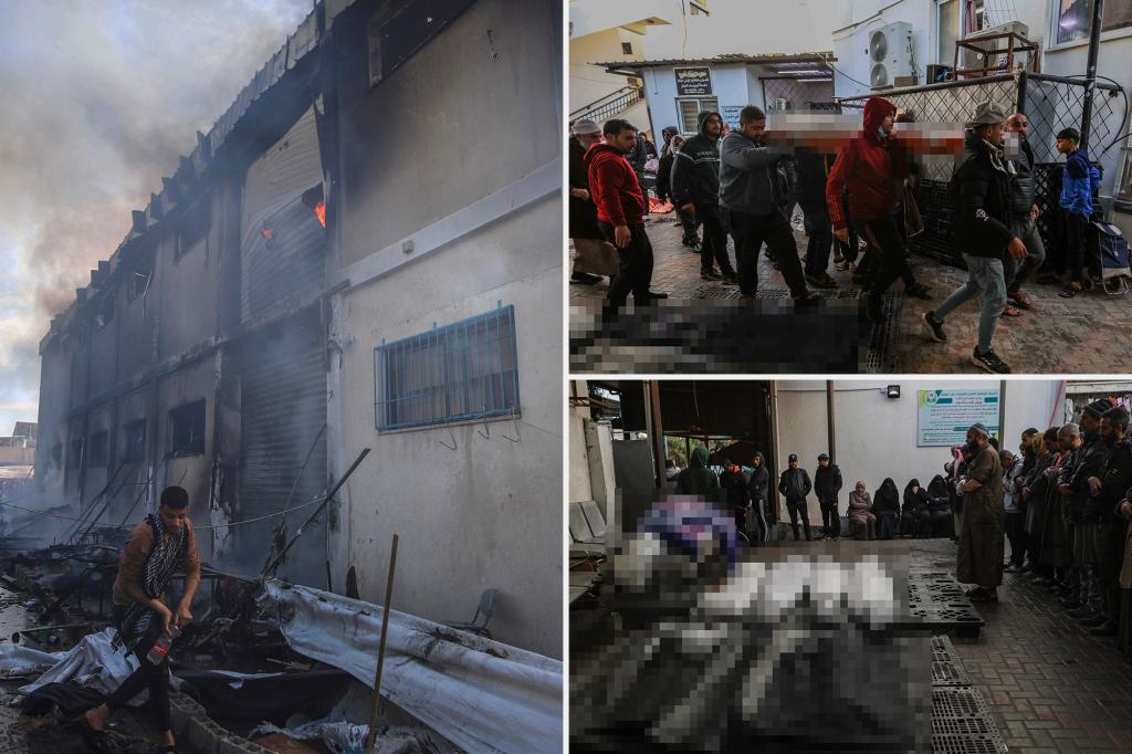 Israeli tank strikes kill at least 9 at UN shelter in Gaza, relief agency says: ‘Buildings ablaze and mass casualties’