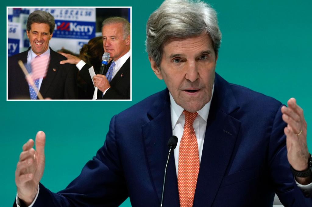 John Kerry to leave Biden administration, plans to join prez’s re-election campaign