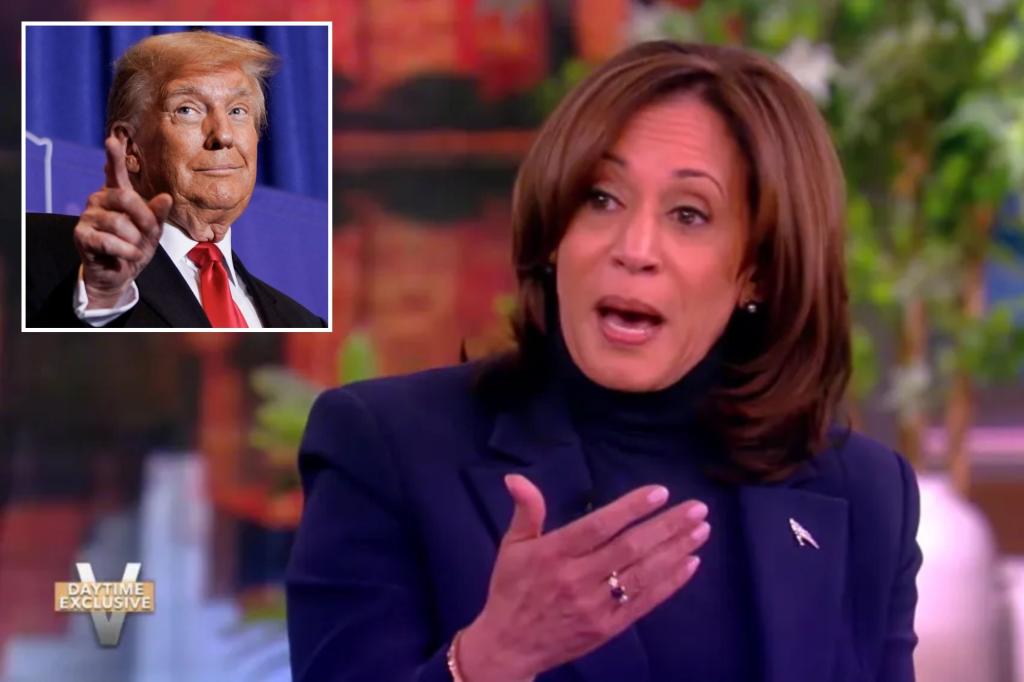 Kamala Harris admits she’s ‘scared as heck’ of Trump election win