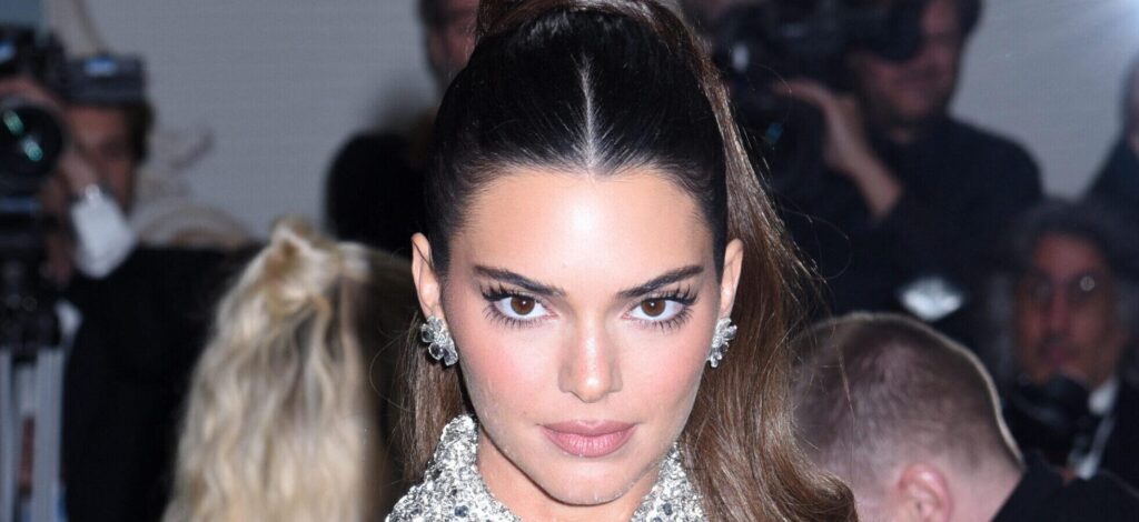 Kendall Jenner Rings In The New Year In A Dazzling See-Through Dress ...