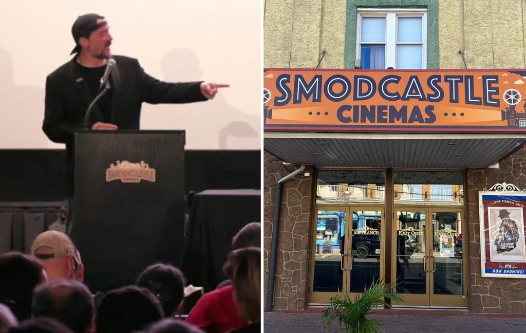 Kevin Smith struggles to keep childhood movie theater in business: ‘In the toilet’
