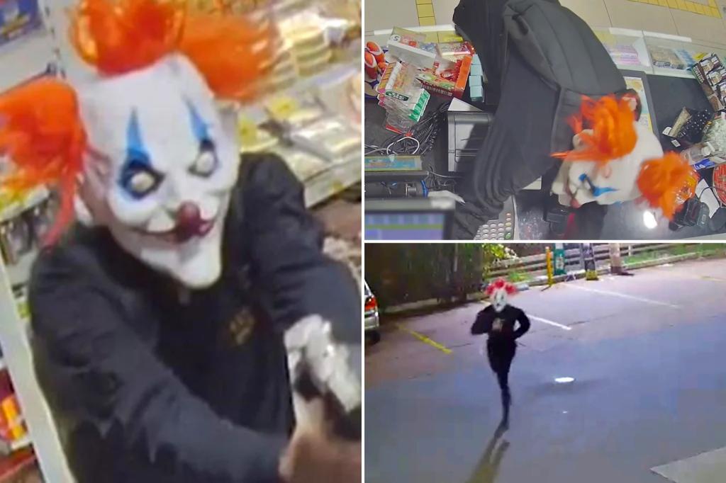 Man in clown mask arrested for alleged Australia gas station robbery