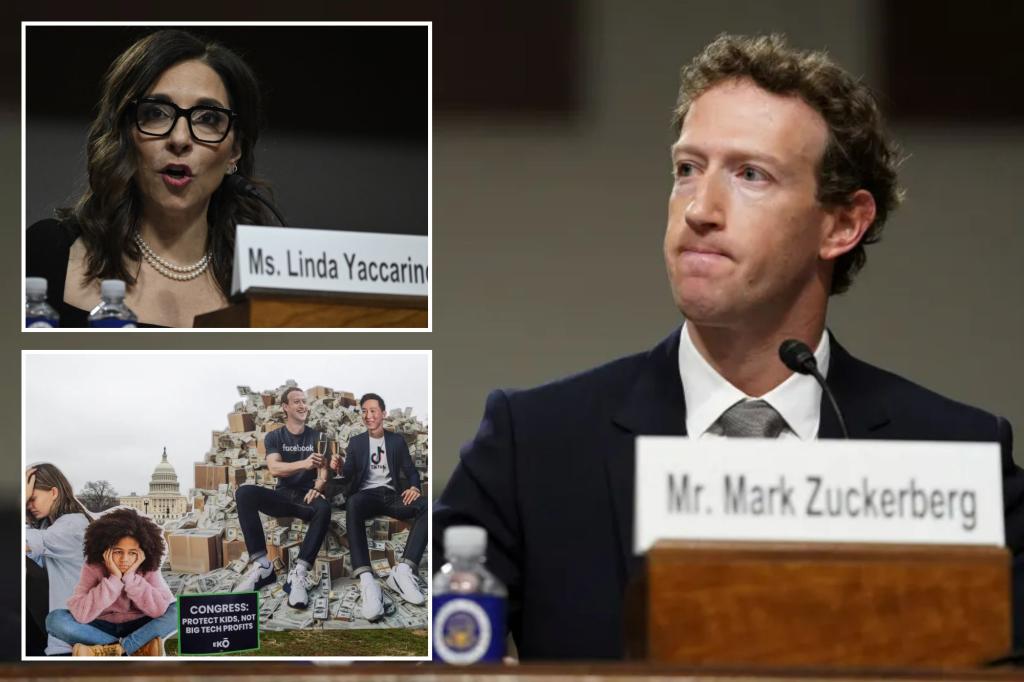Mark Zuckerberg, TikTok and X CEOs grilled over failure to stop child exploitation at hearing: ‘You have blood on your hands’