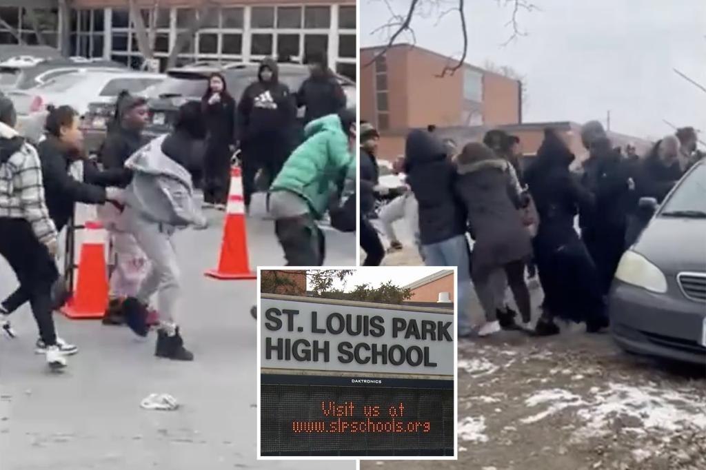 Minneapolis high school cancels classes after wild allegedly ‘race-fueled’ brawl drew in parents, 2 adults arrested
