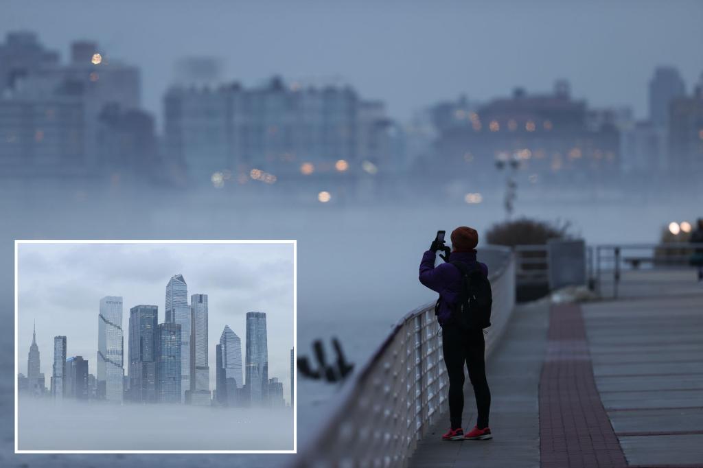 NYC won’t see snow this week but dreary, gray skies in the forecast