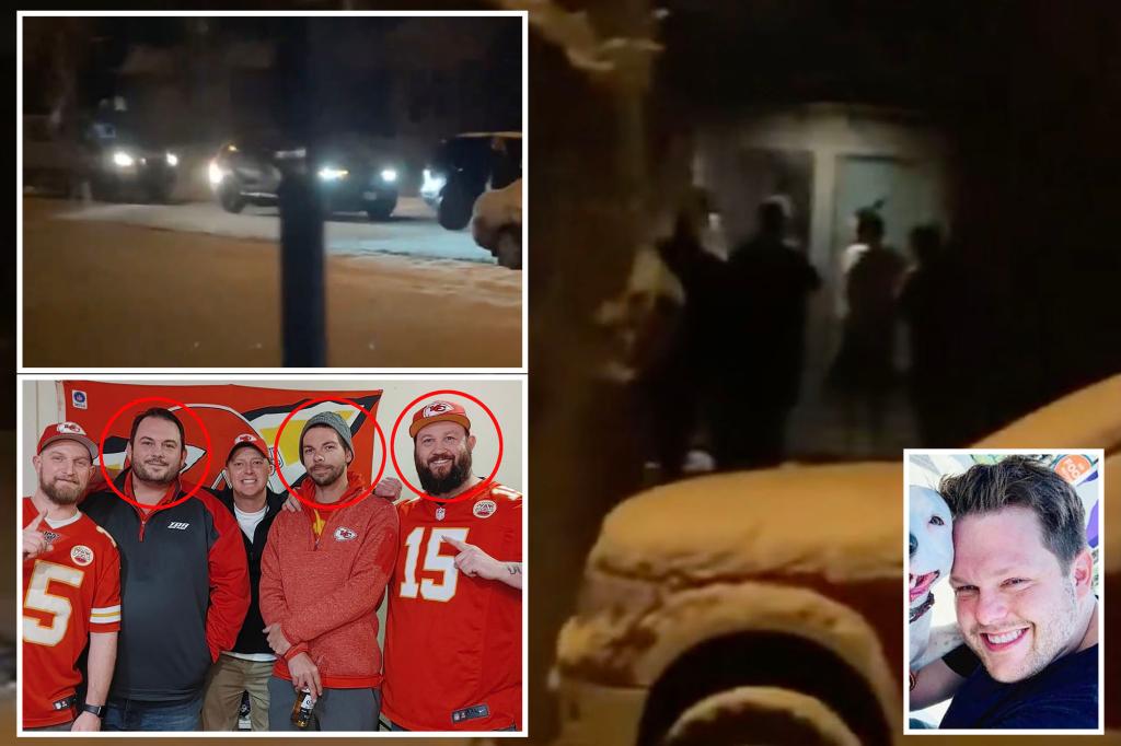 New video shows Kansas City Chiefs fan Jordan Willis being cuffed moments after 3 pals found frozen to death in yard