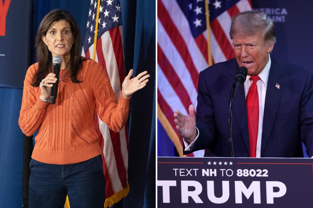 Nikki Haley, Donald Trump paint each other as ‘establishment’ candidates in final pleas before New Hampshire primary
