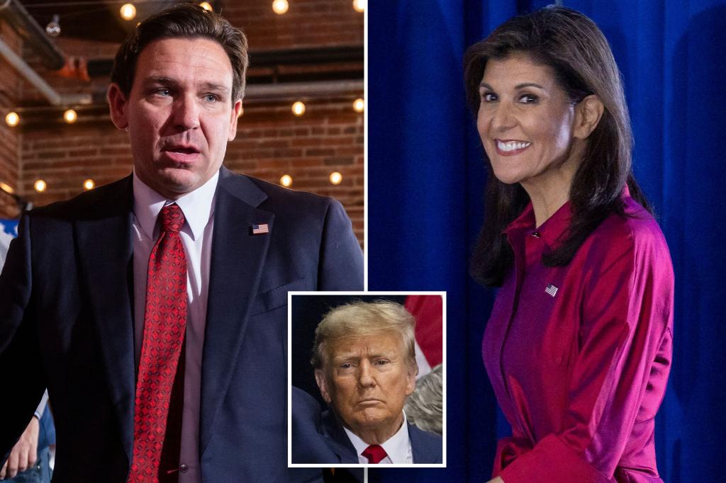 Nikki Haley won’t debate Ron DeSantis without Trump as candidates head to New Hampshire