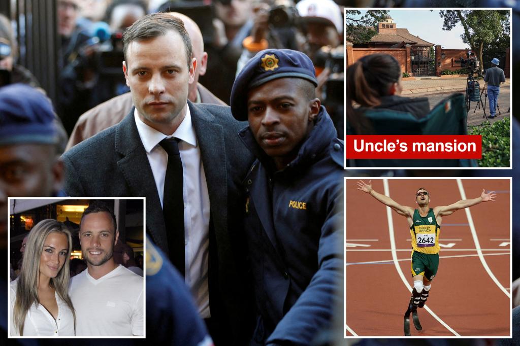 Olympic ‘Blade Runner’ Oscar Pistorius smuggled out of prison on parole after serving more than 8 years for girlfriend’s murder