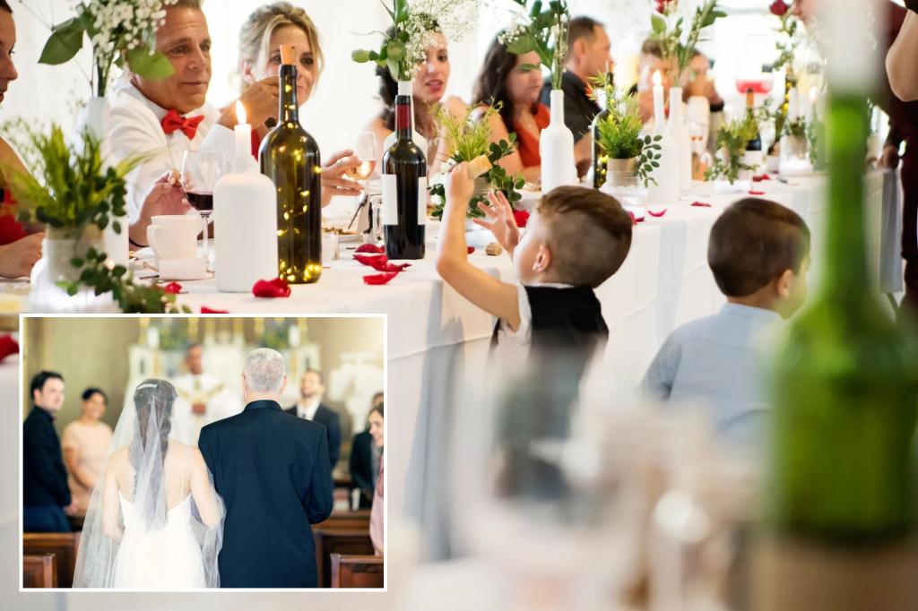 Parent who brought entire family to wedding is defended by etiquette expert: ‘Nothing wrong with that’