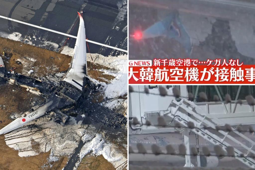 Planes collide at Japanese airport in second crash in 2 weeks