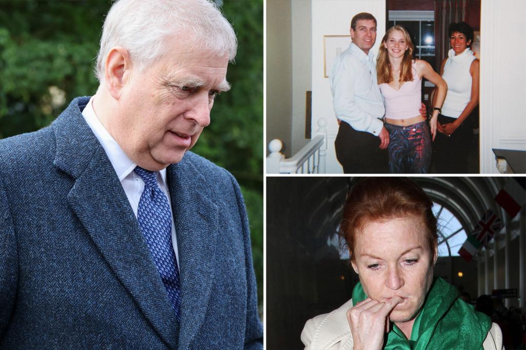 Prince Andrew allegedly got ‘daily’ massages while staying for ‘weeks’ at Epstein’s Palm Beach mansion: docs