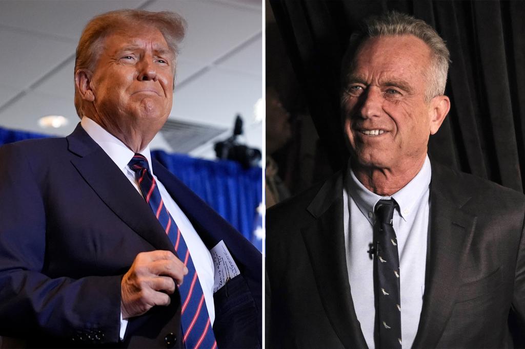 RFK Jr. says Trump team has ‘reached out’ about being ex-prez’s VP despite denial