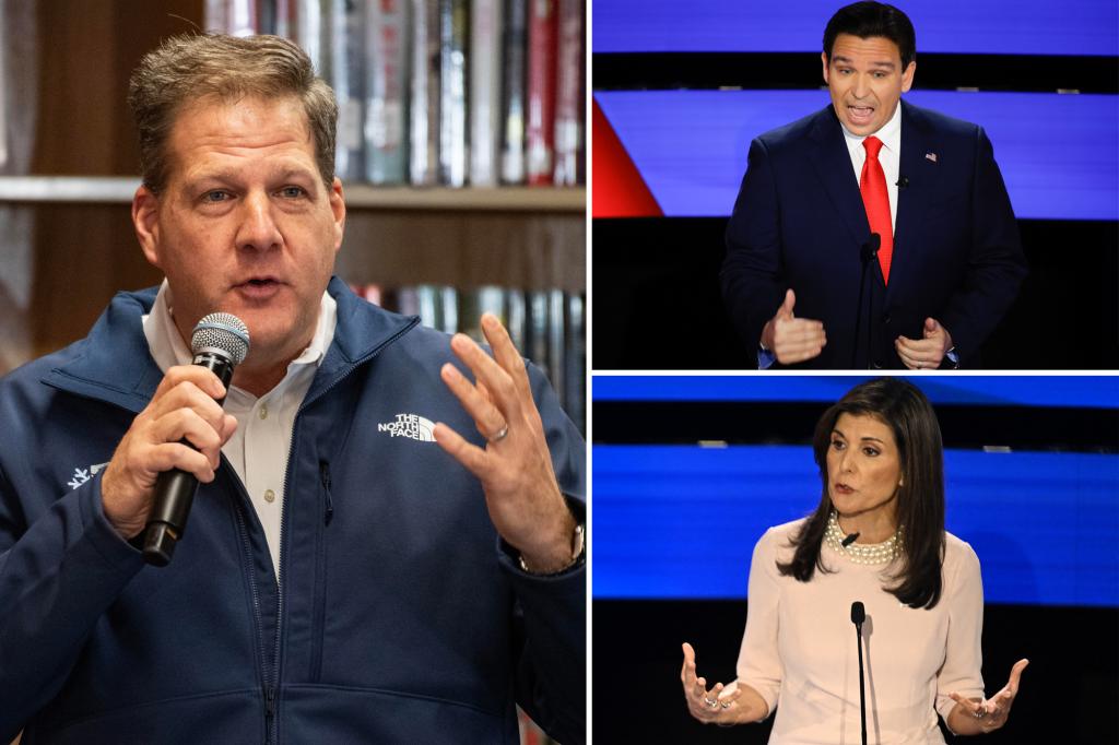 Republican debate live updates: NH Gov. Sununu defends Haley and DeSantis for not all-out bashing Trump