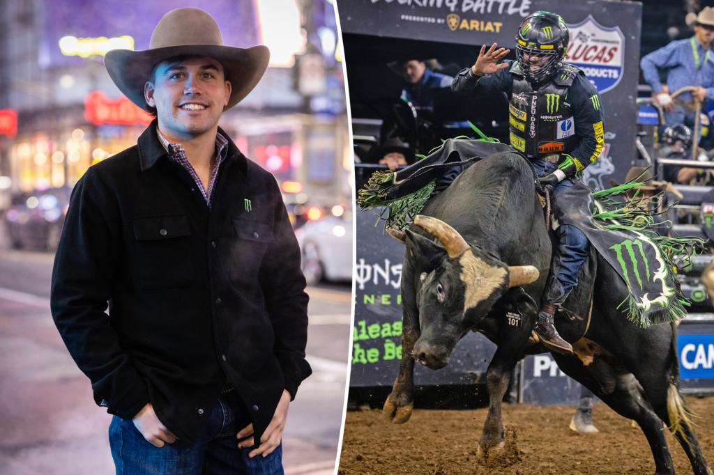Resilient NY bull rider returns to compete at MSG a year after tearing his groin off at ‘Unleash the Beast’ event