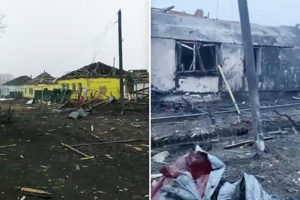 Russia accidentally drops bombs on own village as it bombards Ukraine