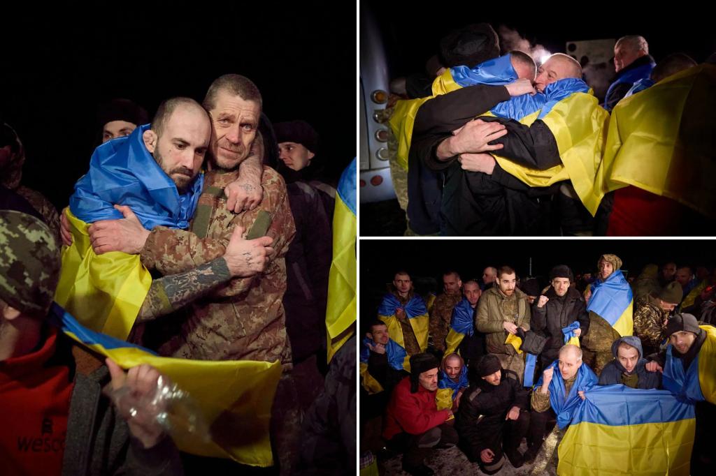 Russia and Ukraine exchange hundreds of prisoners of war in biggest release so far