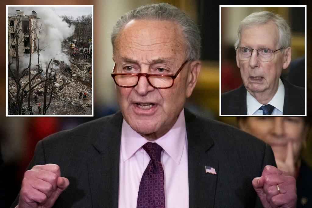 Schumer warns ‘Ukraine will fall’ if Senate doesn’t pass new aid bill: ‘Americans will feel the impact’