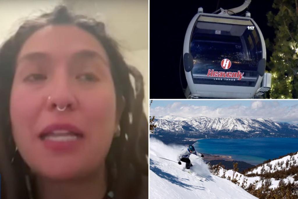 Snowboarder stuck overnight for 15 hours on ski gondola at Lake Tahoe resort; ‘desperately’ screamed for help until she lost her voice