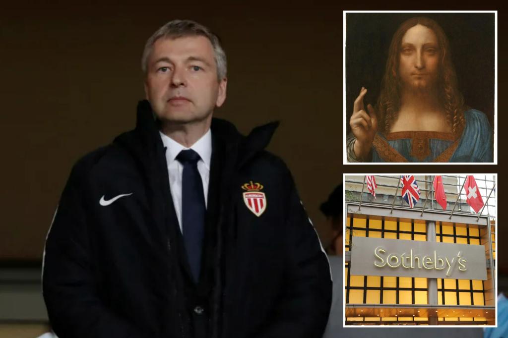 Sotheby’s wins art fraud case over Russian oligarch, who claimed he was duped out of millions