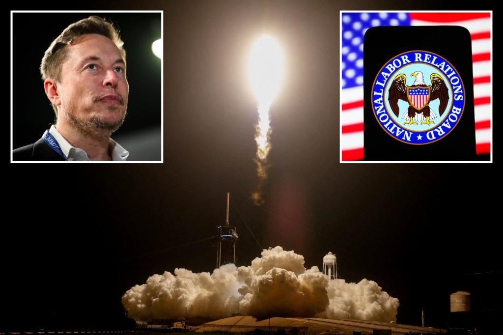 SpaceXÂ sues NLRB after company was accused of illegally firing workers critical of Elon Musk