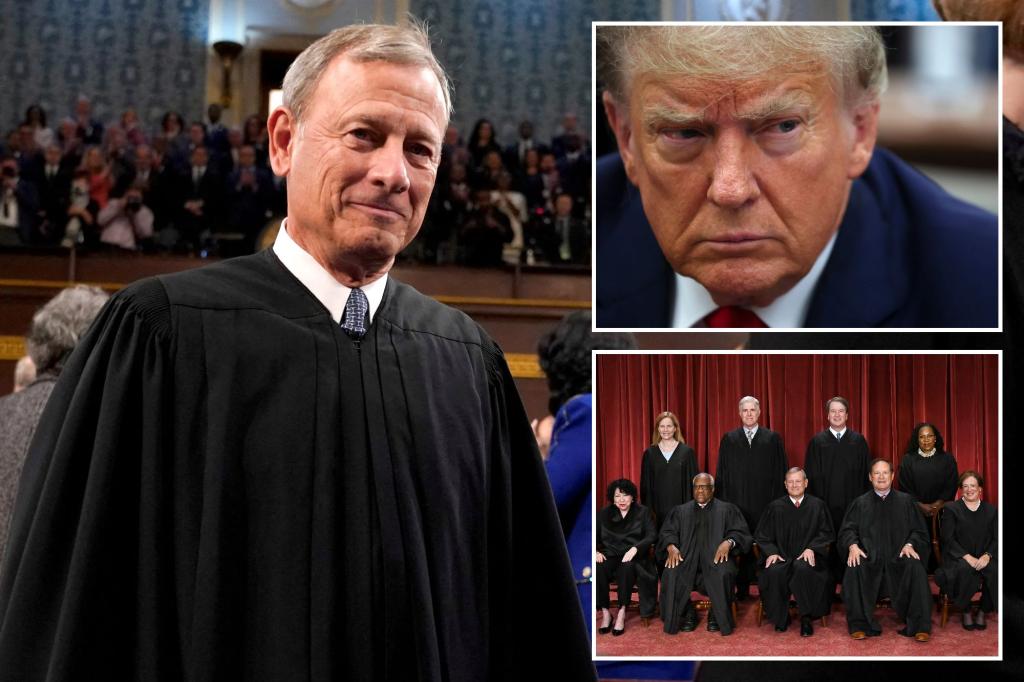 Supreme Court Chief Justice John Roberts warns of AI’s perils in deciding cases, legal matters ahead of contentious election year
