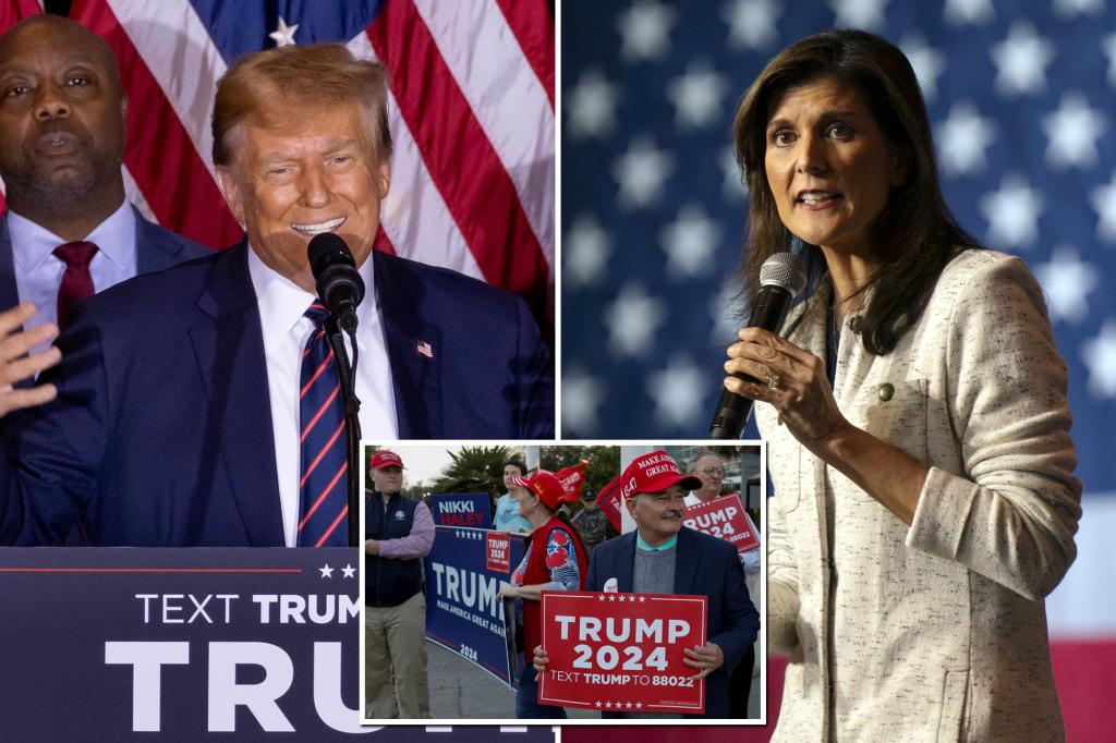 Trump leads Nikki Haley by 27% in first South Carolina poll since NH primary