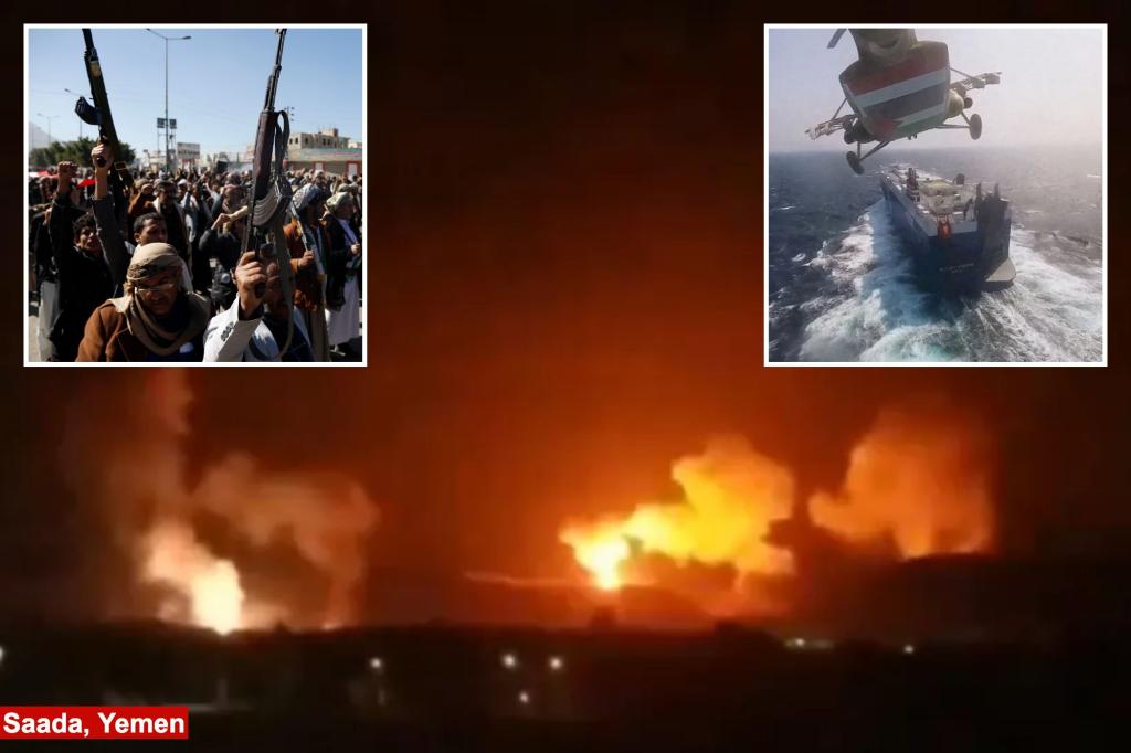 US, Britain launch strikes against Houthi militants in Yemen terrorizing Red Sea shipping