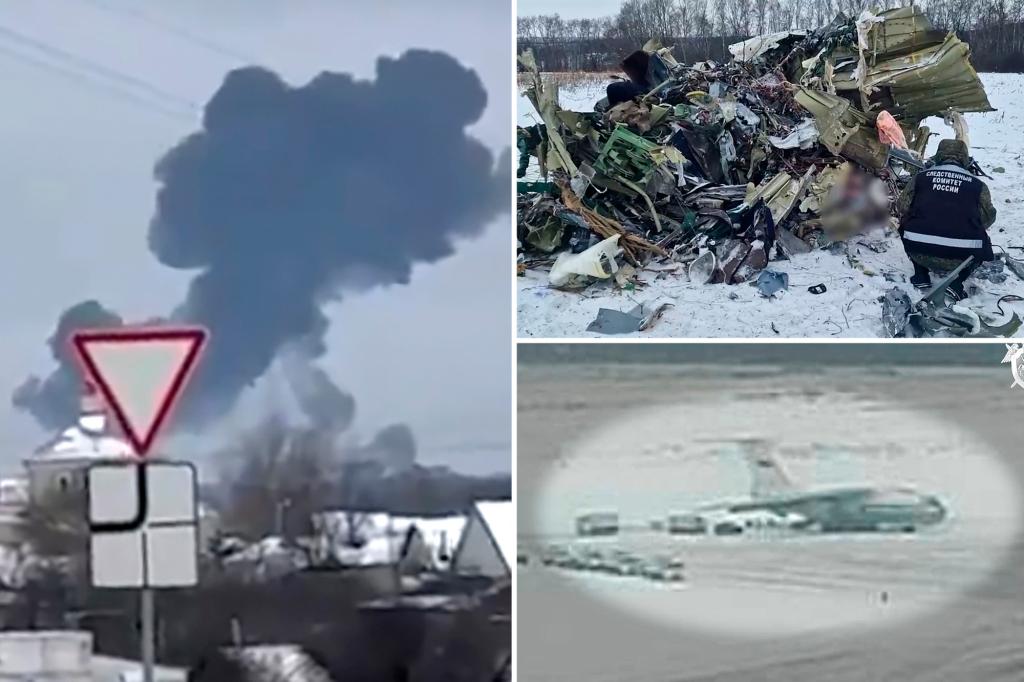 Ukraine assails Russia’s claims that its forces shot down POWs