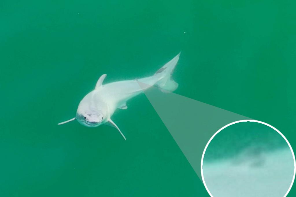 Ultra-rare photo of newborn great white shark may help unravel age-old mysteries