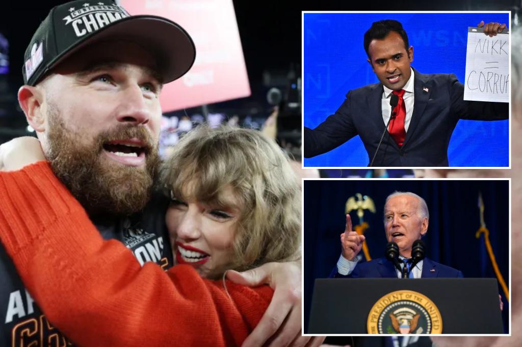 Vivek Ramaswamy wildly speculates Super Bowl will be rigged for Chiefs to set the stage for Taylor Swift’s Biden endorsement
