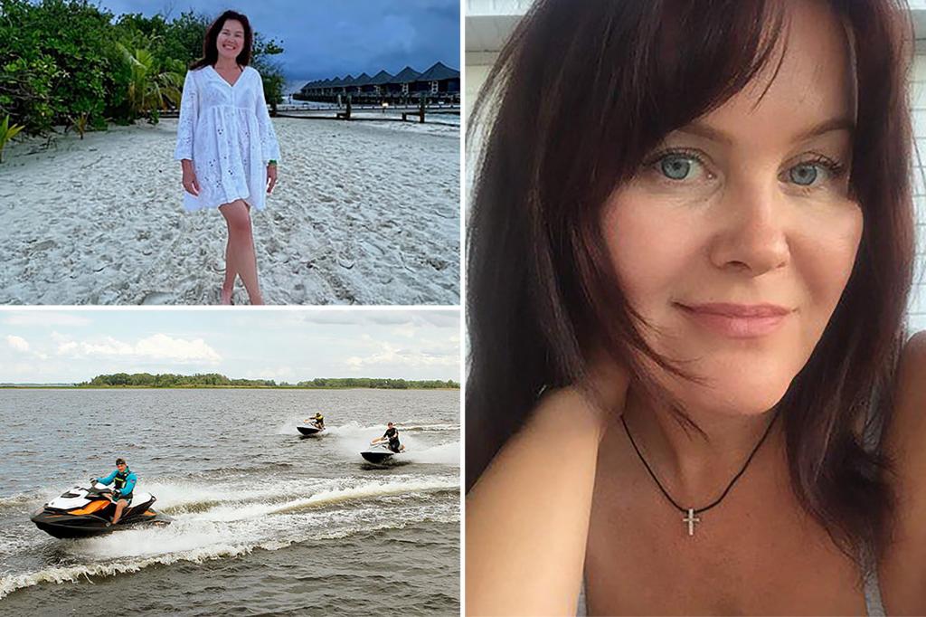 Wife dies of ‘genital rupture’ after falling off jet ski driven by