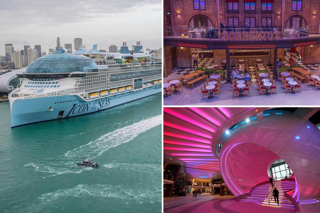 World’s largest cruise ship that’s the size of nearly four city blocks to set sail on Saturday