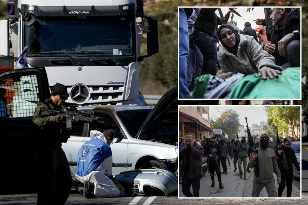 Young Palestinian girl killed by Israeli police fire aimed at suspected attackers at West Bank checkpoint