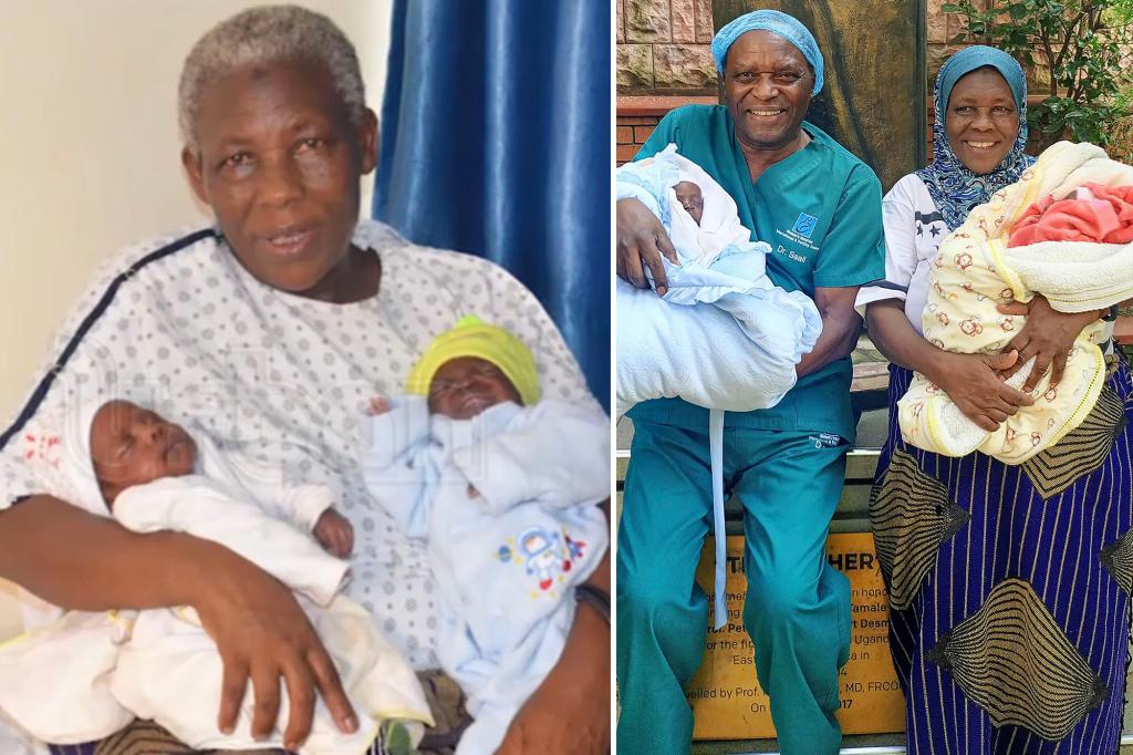 â Miracle’ Ugandan Mom Who Gave Birth To Twins At 70 Shows Off Her ...