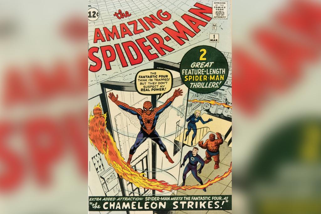 ‘The Amazing Spider-Man’ issue #1 comic book sells for over $1.3M