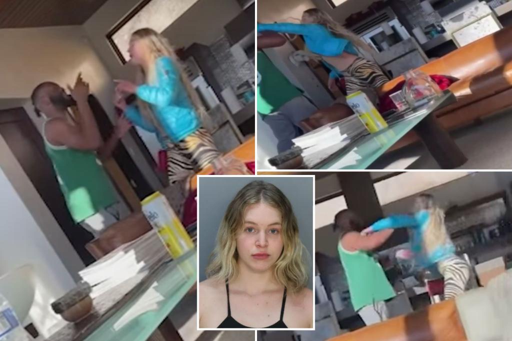 ‘Volatile and violent’ OnlyFans model attacked boyfriend, accused him of cheating months before fatal stabbing, new video shows