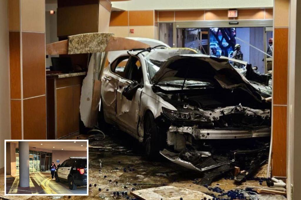 1 dead, 5 injured after car plows into Austin, Texas hospital emergency room