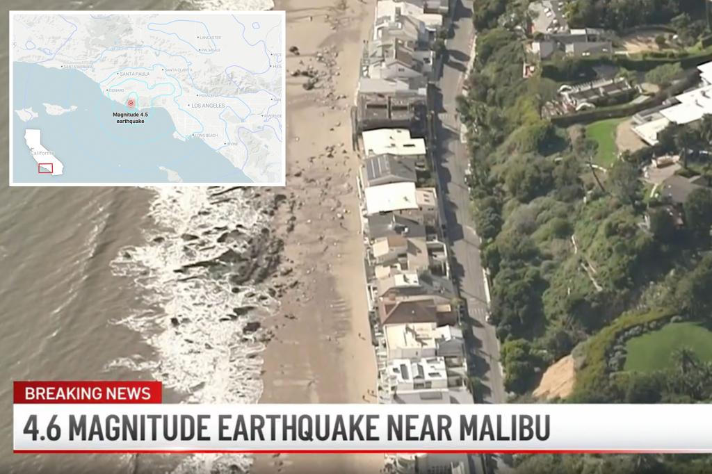 4.6-magnitude earthquake shakes Southern California on anniversary of deadly 1971 San Fernando quake