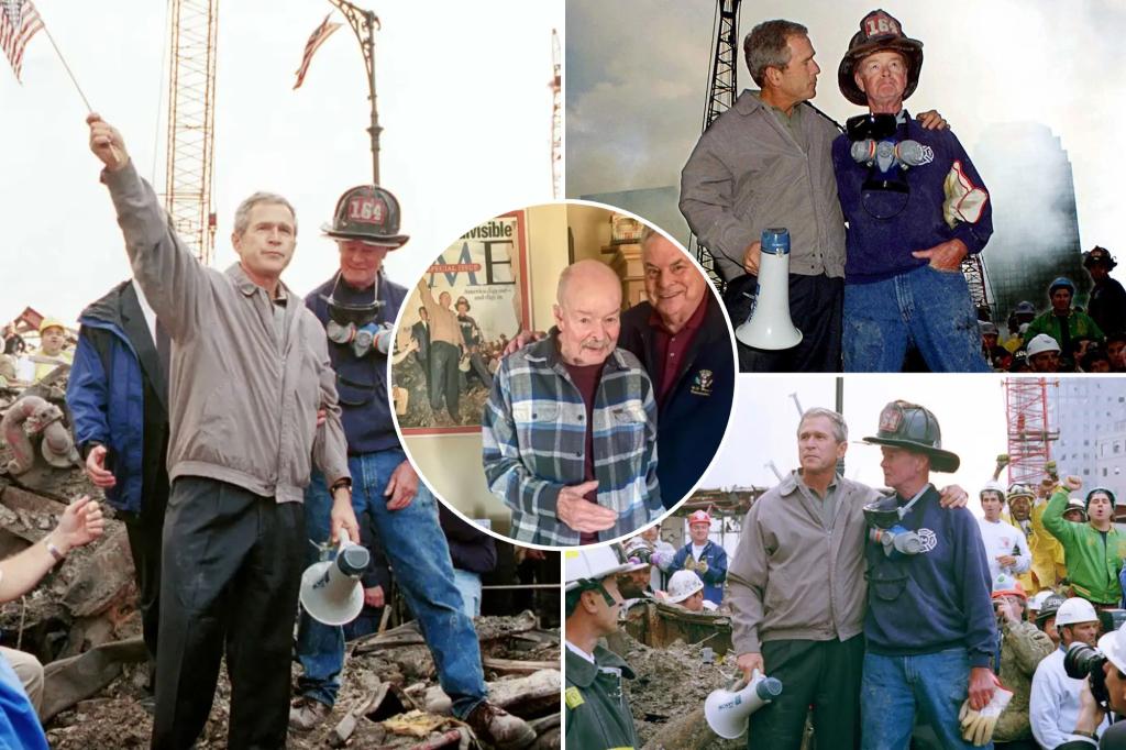 9/11 firefighter Bob Beckwith, who stood beside George W. Bush in iconic Ground Zero photo, dies