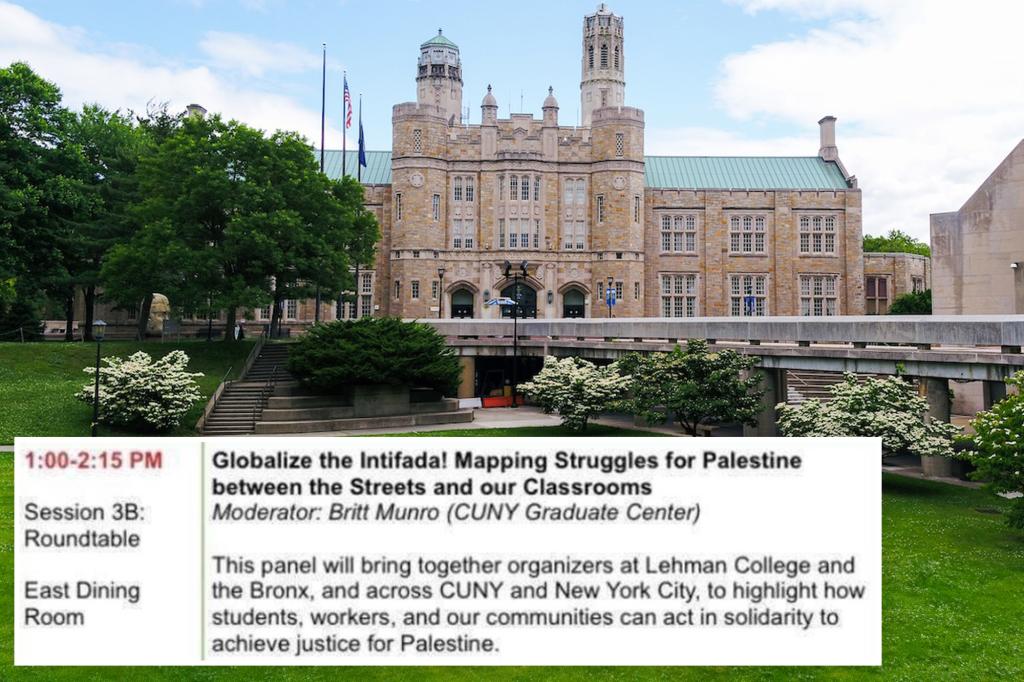 CUNY axes panel on ‘Globalizing the Intifada!’ that was ripped as ‘guide for junior terrorists’