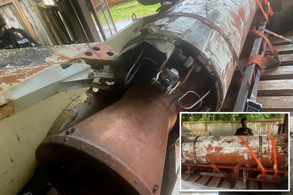 Cold War-era rocket once capable of carrying nuclear warhead found in dead homeowner’s garage
